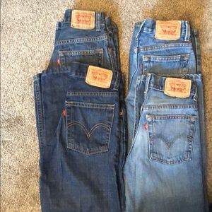 Boys Levi Jeans Size 9 Slim